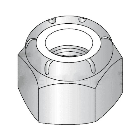 Nylon Insert Lock Nut, 3/4-16, 18-8 Stainless Steel, Not Graded, 400 PK